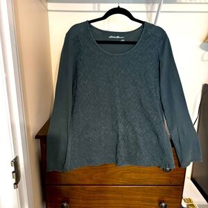 Light weight long sleeve blouse. Almost like a t-shirt